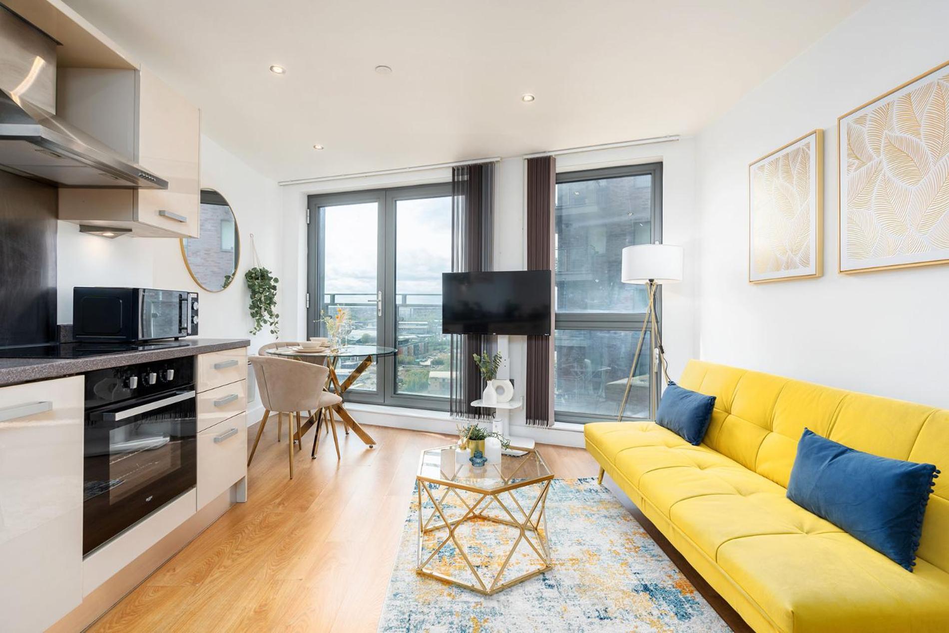 Exclusive Apartment - City Centre - Free Parking -Wifi Netflix- Juliet Balcony Leeds  Eksteriør bilde